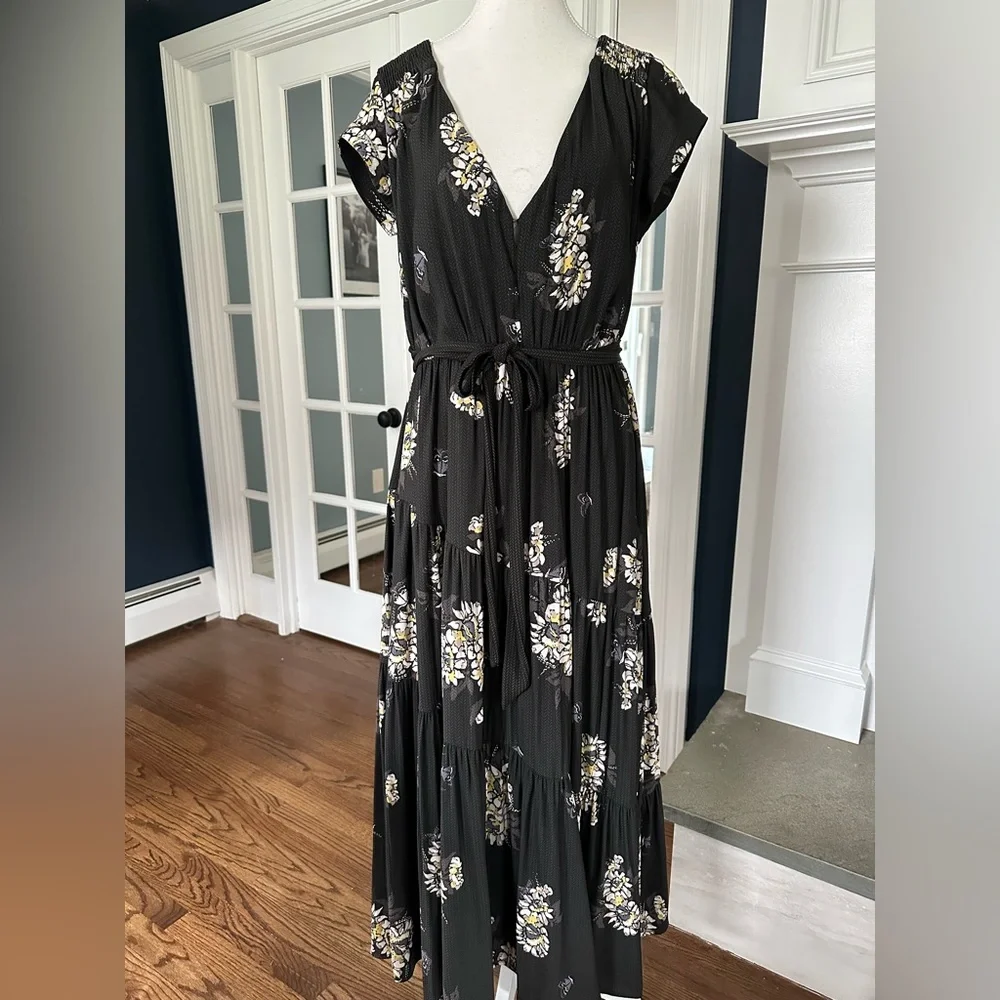 NWT Free People All I Got Floral Maxi Dress, Size 10 - Picture 2 of 16